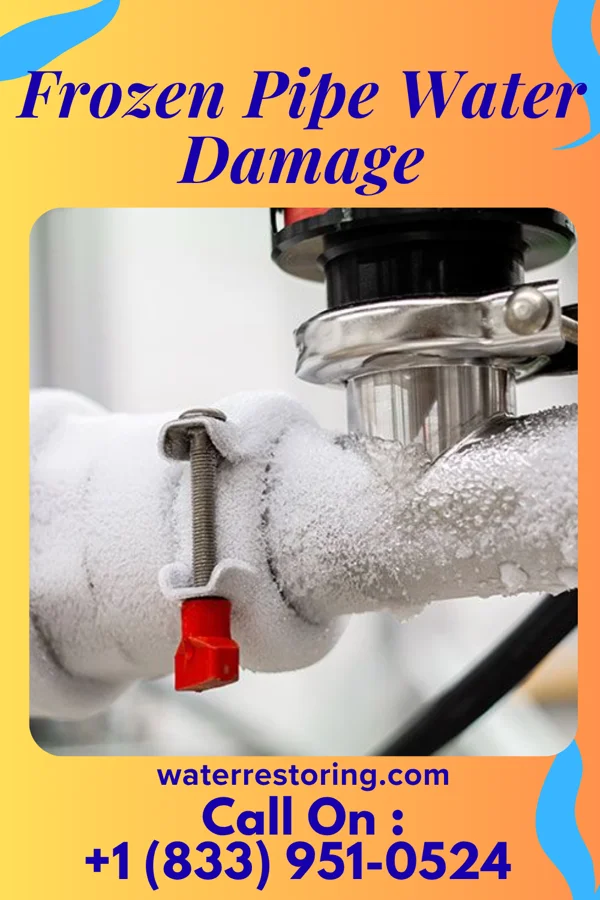 Frozen Pipe Water Damage in Forney, TX